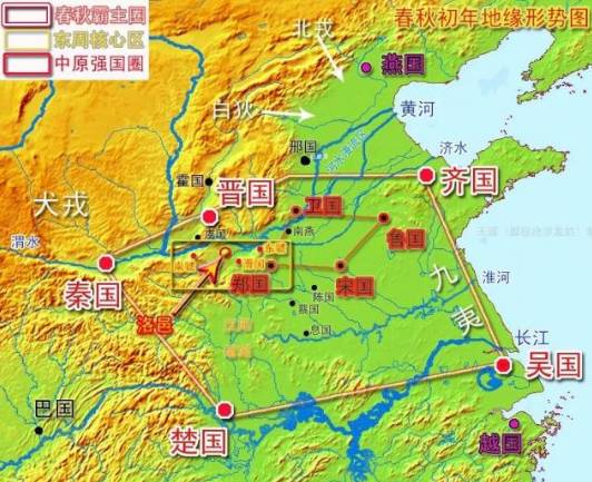 晋文公历史图片