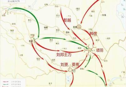 楚汉之争历史图片