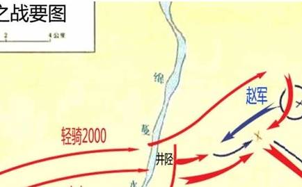 井陉之战历史图片