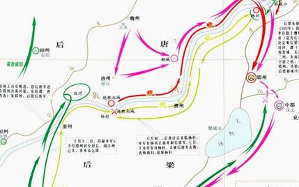后唐灭后梁之战历史图片