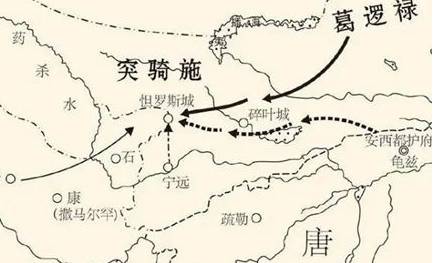 怛罗斯之战历史图片