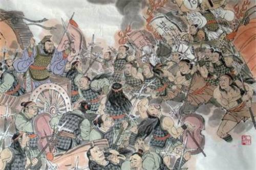 牧野之战历史图片