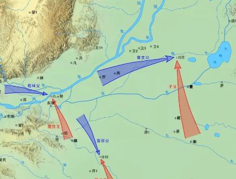 邲之战历史图片
