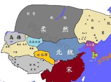 北魏统一北方之战历史图片
