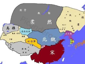 北魏统一北方之战历史图片